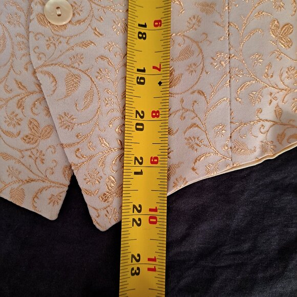 Women's Dress Vest with detailed embroidery stitch - vintage like new - Picture 10 of 11